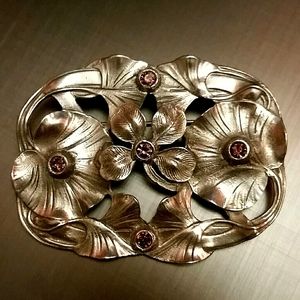 ♡AMETHYST BROOCH♡